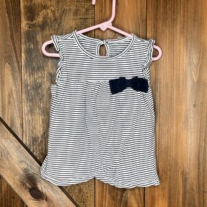 Navy and white stipe tank